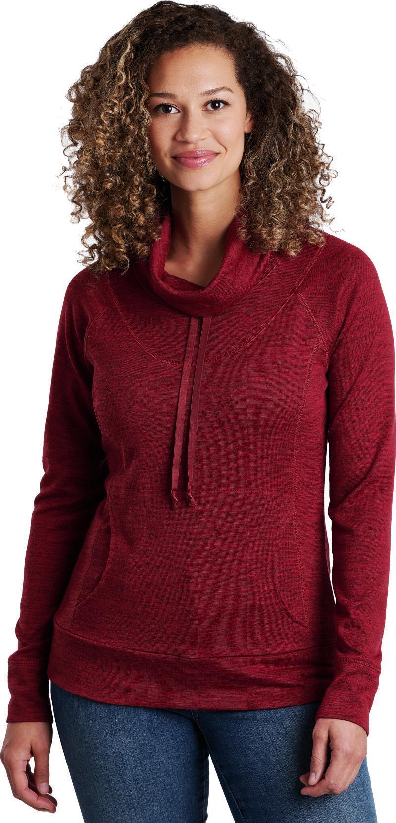 Lea Pullover - Womens - Cardinal 1