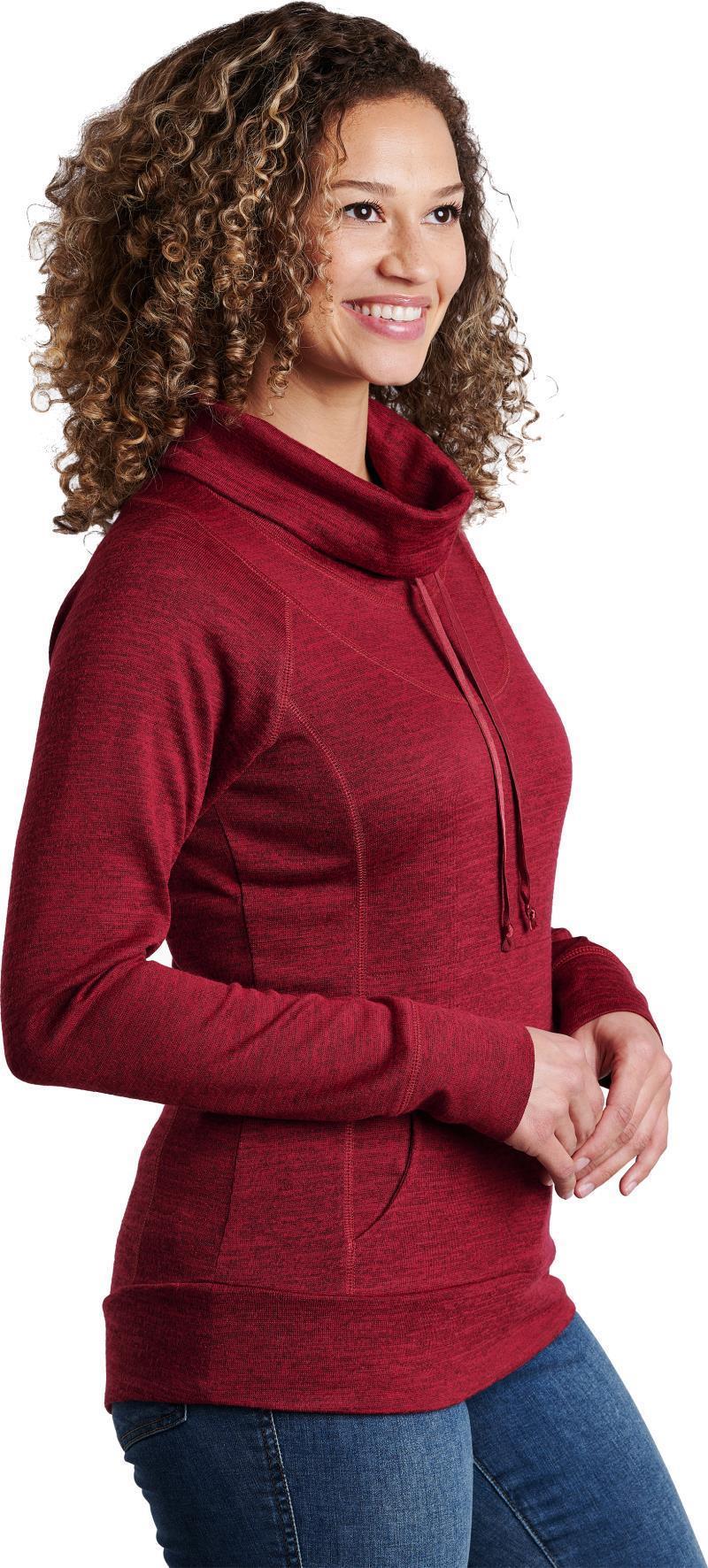 Lea Pullover - Womens - Cardinal 3