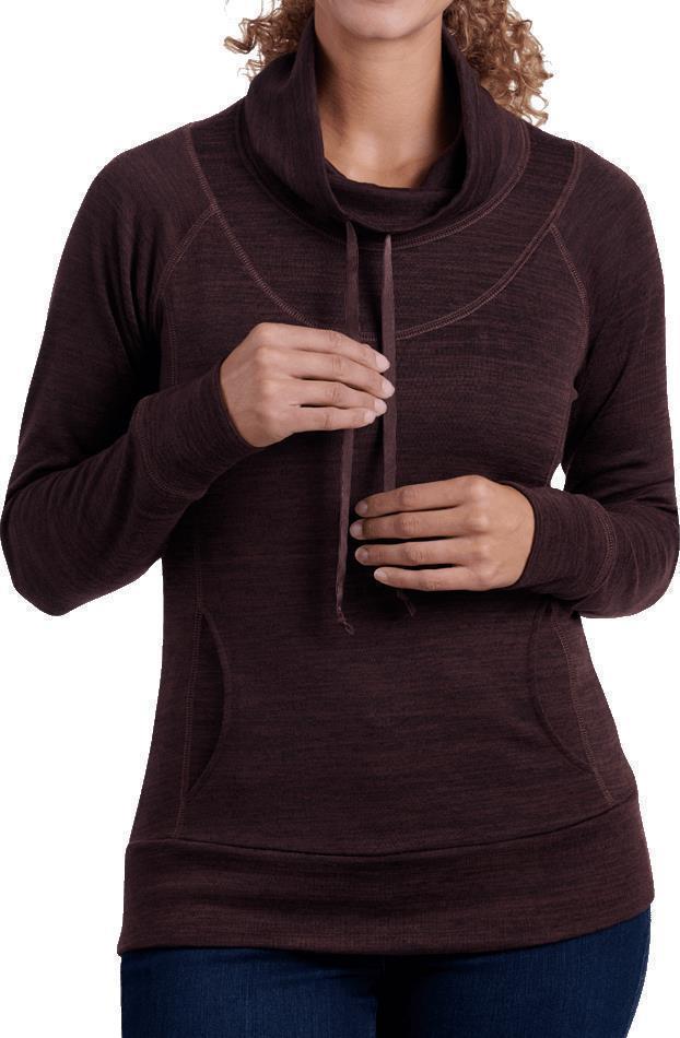 Lea Pullover - Womens - Ganache 1