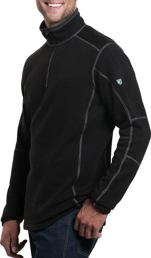 Revel 1/4 Zip - Mens - Black 2