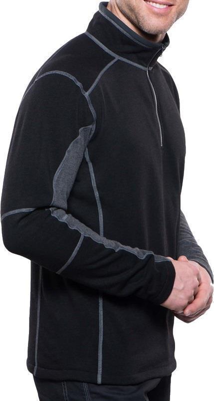 Revel 1/4 Zip - Mens - Black / Steel 2