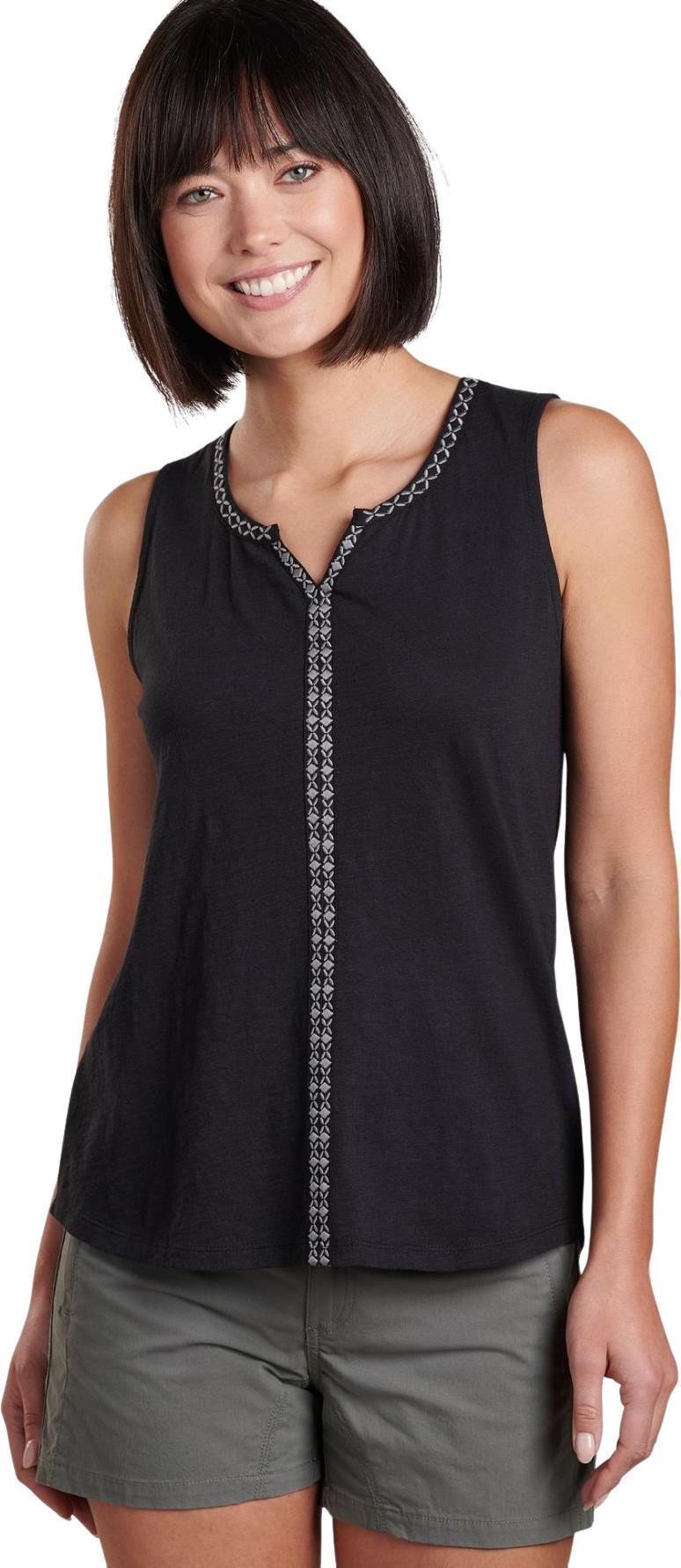 Shay Tank - Womens - Black 1