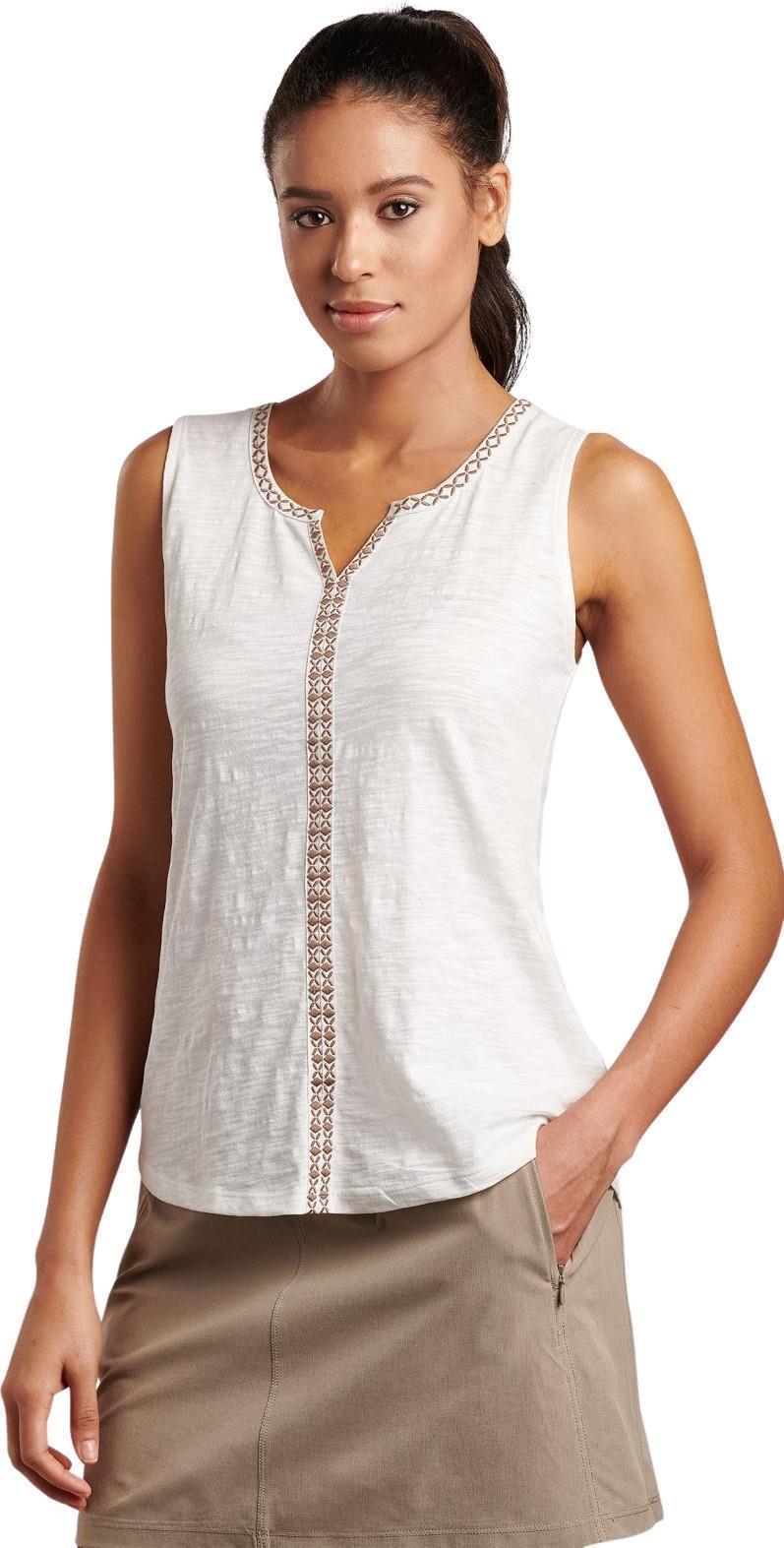 Shay Tank - Womens - White 1