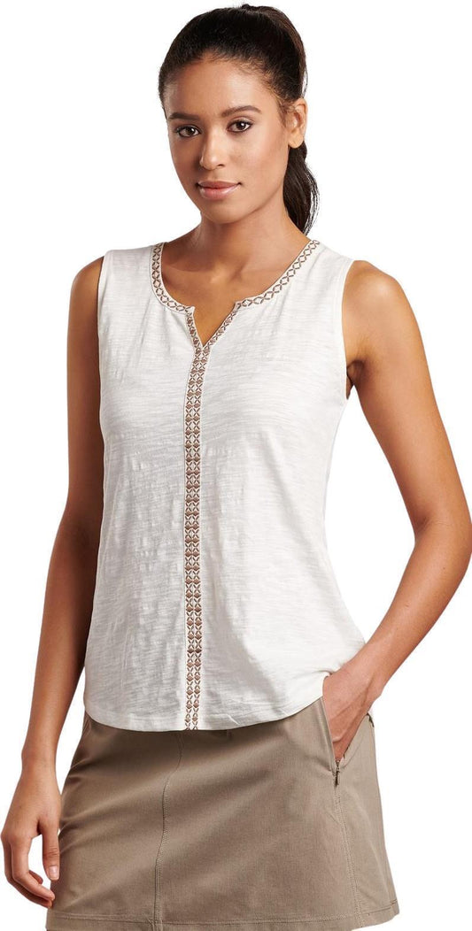 Shay Tank - Womens - White 1