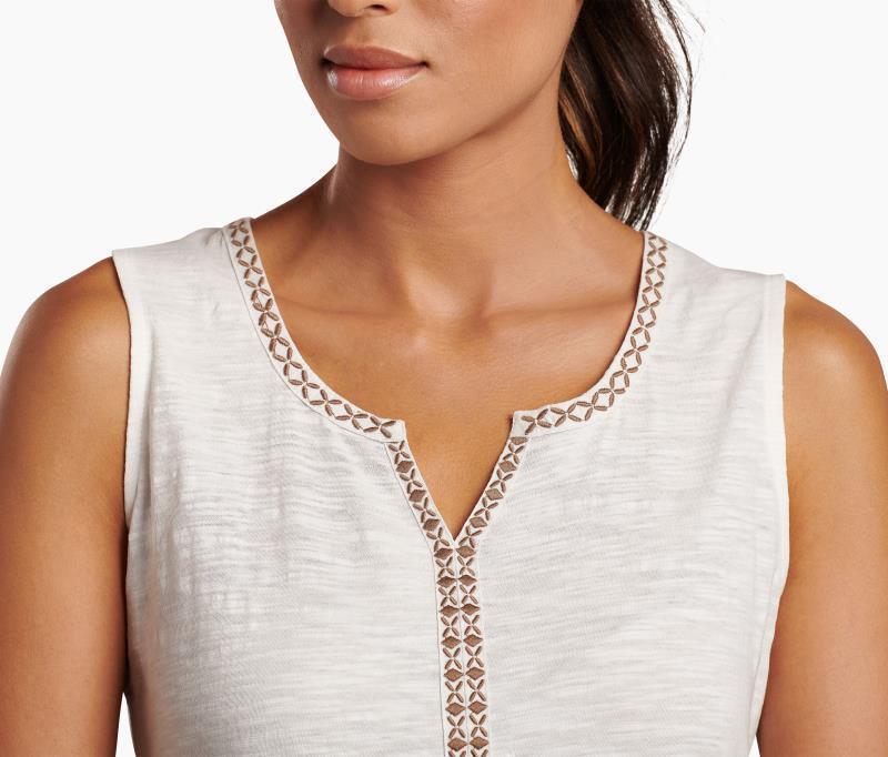 Shay Tank - Womens - White 3