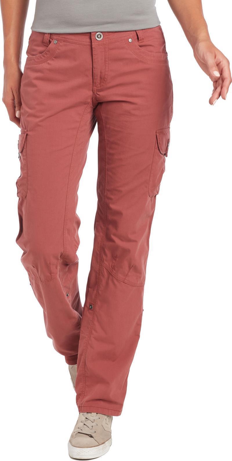 Splash Roll-Up Pants, 32" Inseam - Womens - Antique Rose 1
