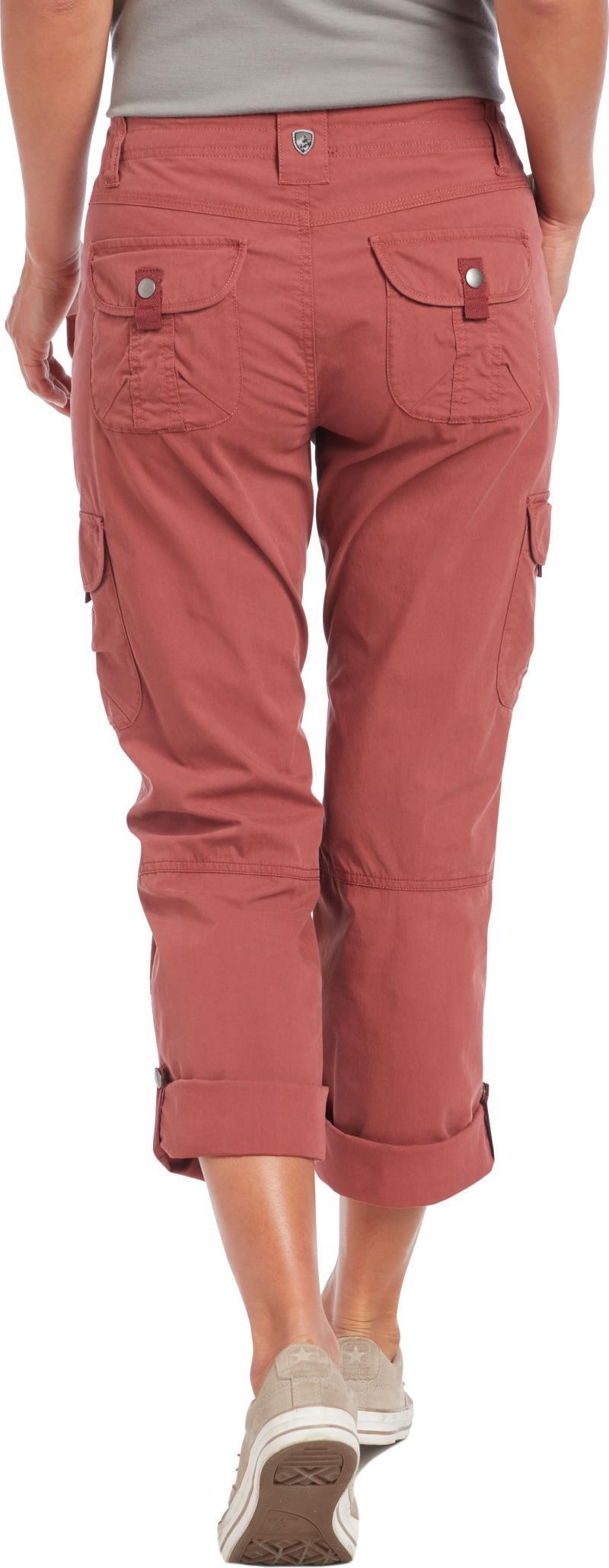 Splash Roll-Up Pants, 32" Inseam - Womens - Antique Rose 3
