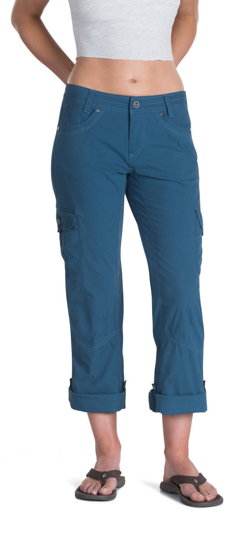 Splash Roll-Up Pants, 32" Inseam - Womens - Harbor 1
