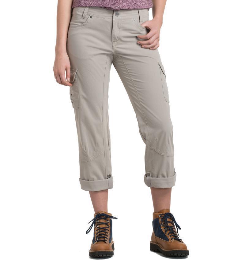 Splash Roll-Up Pants, 32" Inseam - Womens - Light Khaki 1