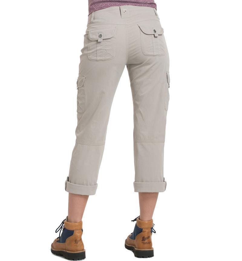 Splash Roll-Up Pants, 32" Inseam - Womens - Light Khaki 2