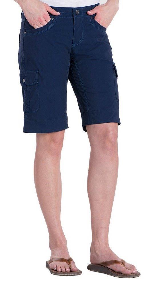 Splash Shorts, 11" Inseam - Womens - Indigo 1