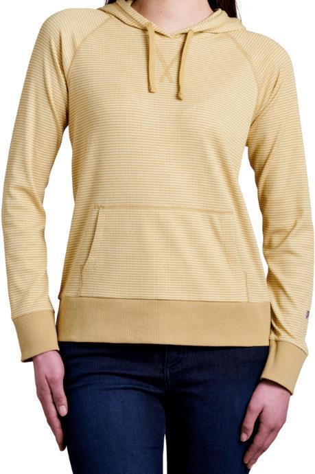 Stria Pullover Hoody - Womens - Honey 1