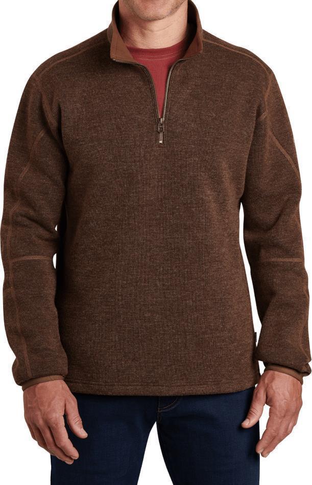 Thor 1/4 Zip - Mens - Dark Khaki 1
