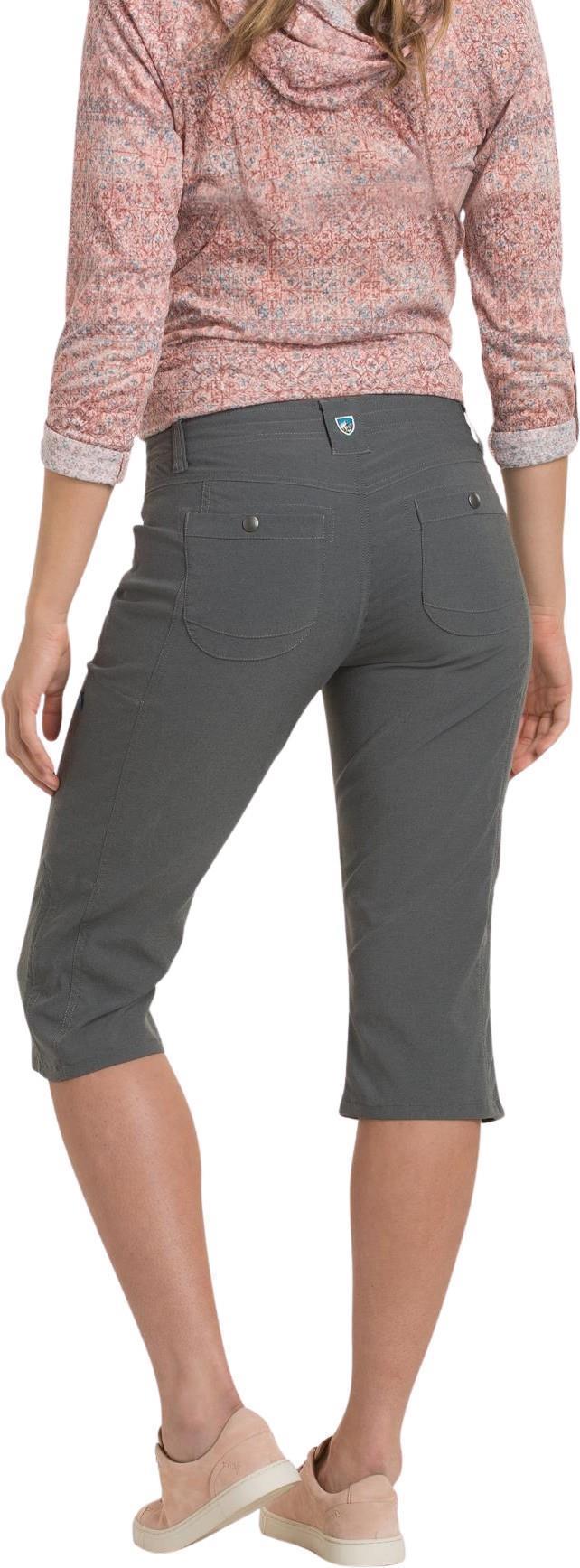Trekr Kapris - Womens - Charcoal 2