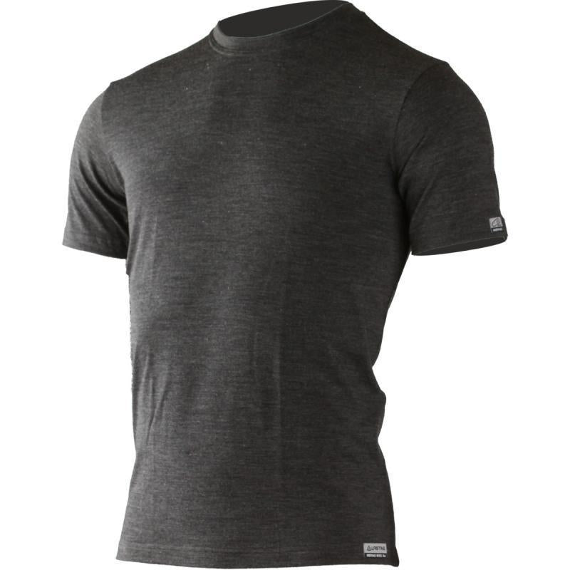 VPO 100% Merino Wool SS T-Shirt - Mens - Charcoal Heather (8169) 1