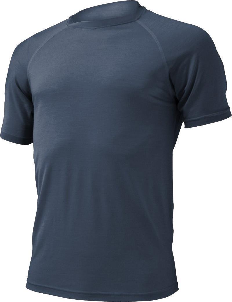 VPO 100% Merino Wool SS T-Shirt - Mens - Steel Blue (5656) 1