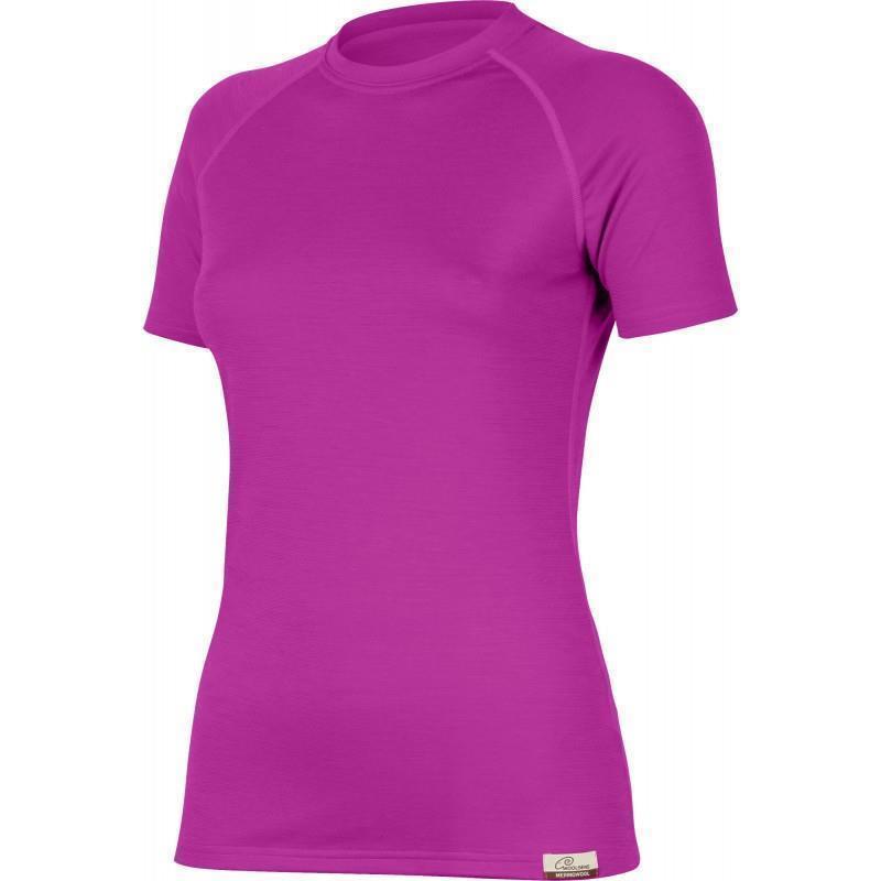 VPO 100% Merino Wool SS T-Shirt - Womens - Fuchsia (4848) 1