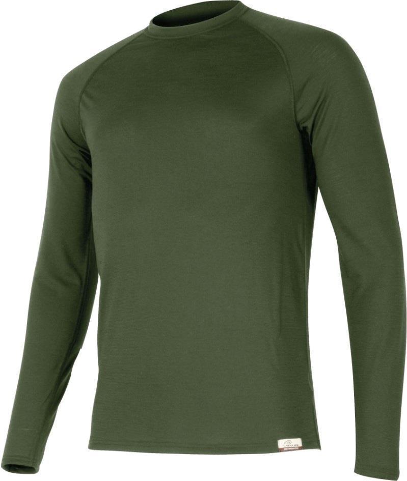 VPO Atar 100% Merino Wool LS Shirt - Mens - Olive (6363) 1