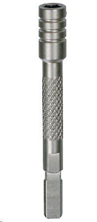 Bit Driver Extender - Charge, Mut, Skeletool, Wave - Stainless Steel 1