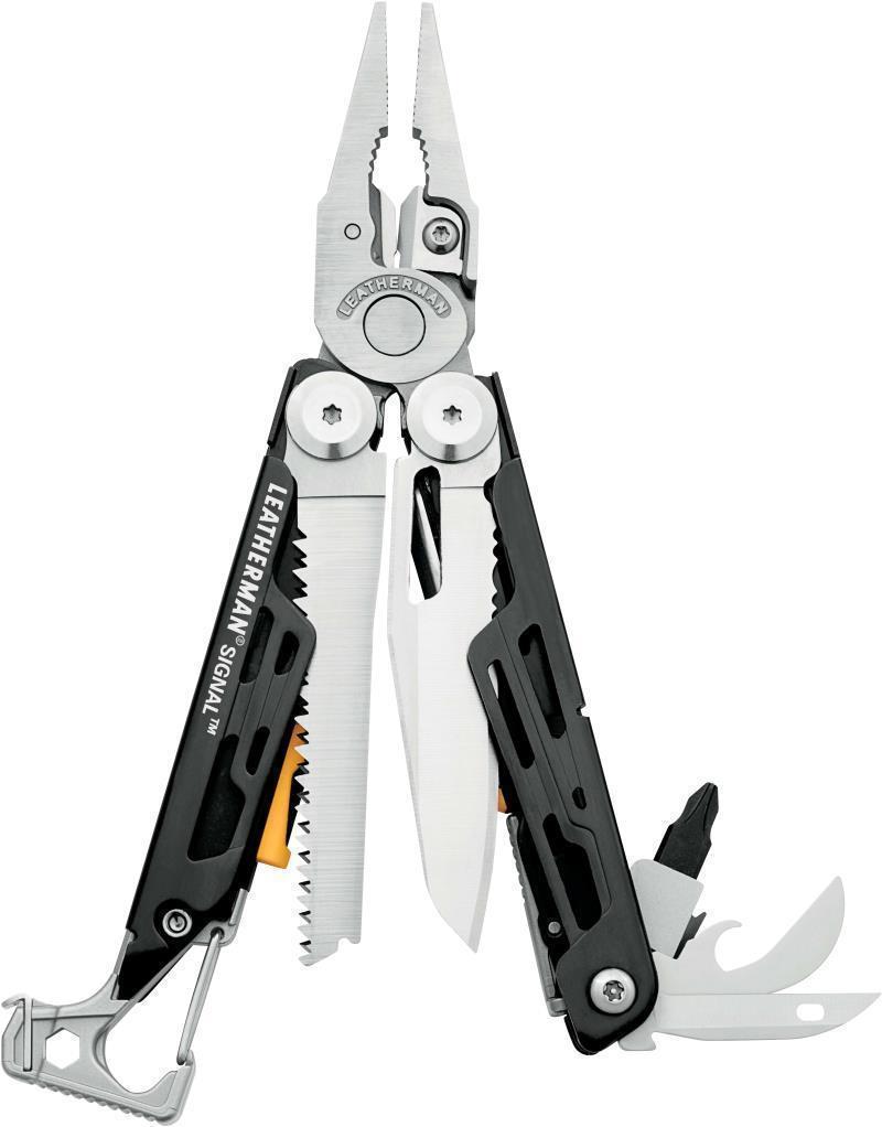 Signal w/Square Bit - Stainless - Nylon Black Large Sheath - Box - Not Applicable 1