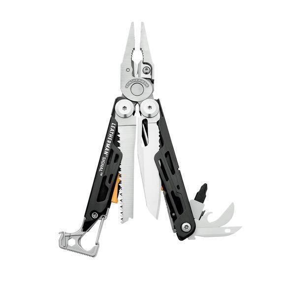 Signal w/Square Bit - Stainless - Nylon Black Large Sheath - Peg - Not Applicable 1