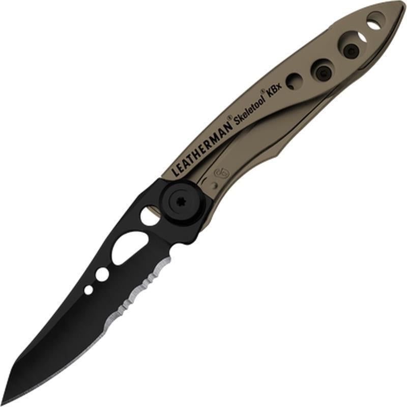 Skeletool KBX Knife - No Sheath - Coyote Tan 1