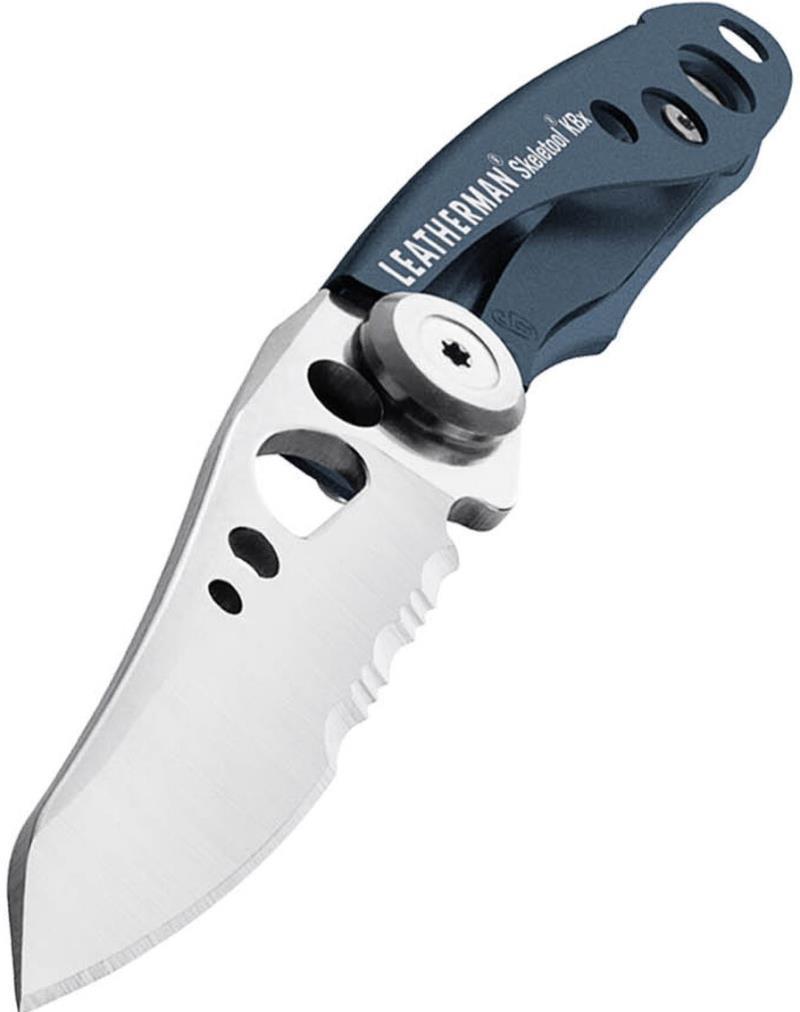 Skeletool KBX Knife - No Sheath - Denim Blue 4