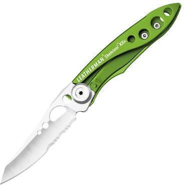 Skeletool KBX Knife - Sublime Green - No Sheath - Peg - Not Applicable 1