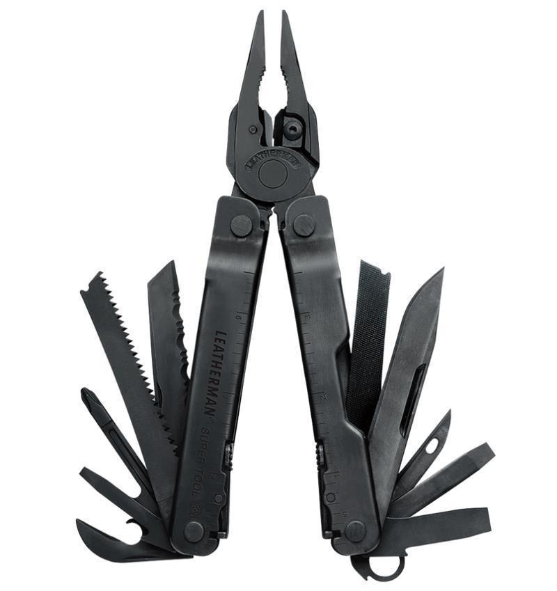 Super Tool 300 - Black Oxide - Molle Black Sheath - Peg - Black Oxide 1