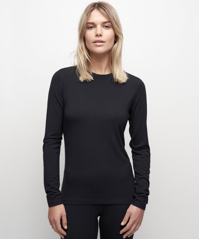 Core 200 Crew - Womens - Black 4