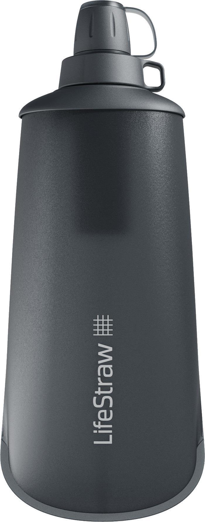 Peak Squeeze Bottle - 1L / 33.8oz - Dark Mountain Gray 1
