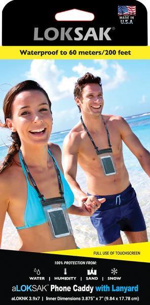 Aloksak : One Double Zipper Bag w/ Lanyard - 4.25 x 7.58" - Not Applicable 1