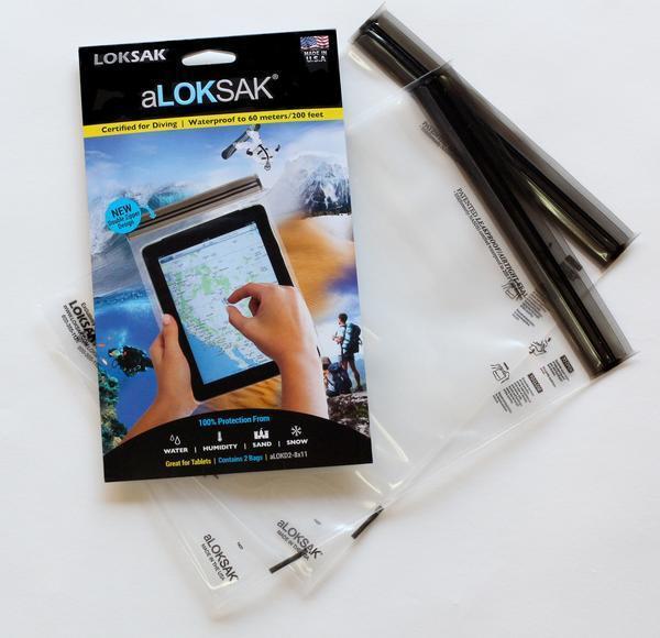 Aloksak : Two Bags - 20.3x28.6cm - for Original iPad and e-readers - Not Applicable 1