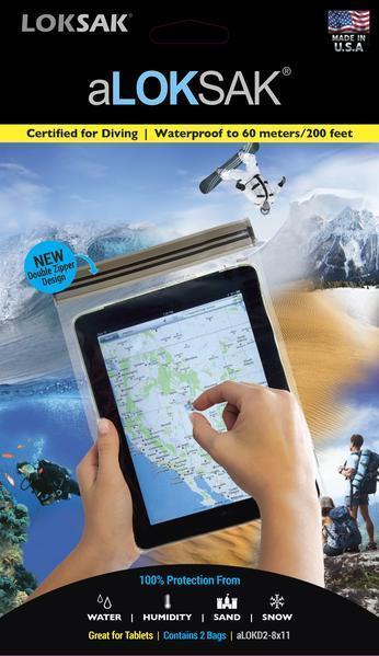 Aloksak : Two Bags - 20.3x28.6cm - for Original iPad and e-readers - Not Applicable 2