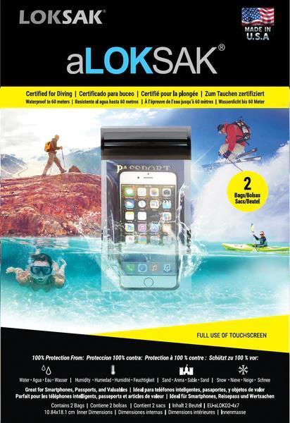 Aloksak : Two Bags - 4.63 x 7.81" - Not Applicable 1