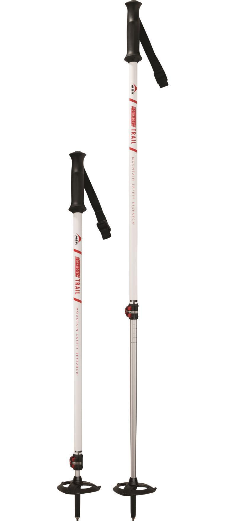 DynaLock Trail Al2-Sec Poles - White 1