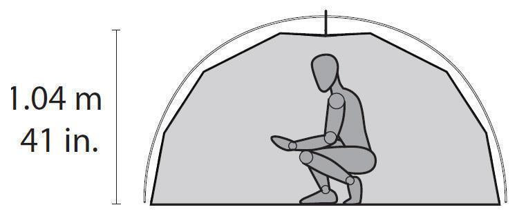 Elixir 3 Tent, 3 Person - Red - Not Applicable 7