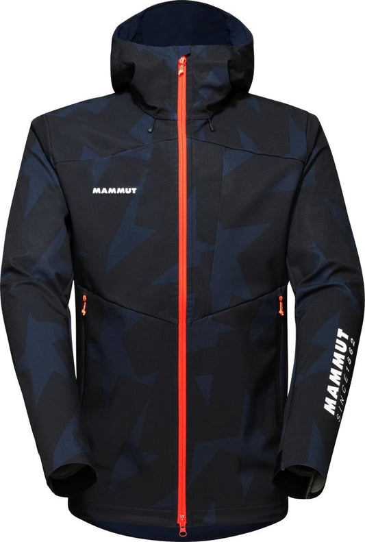 160 Years SO Hooded Jacket - Mens - Marine / Black Aop 1