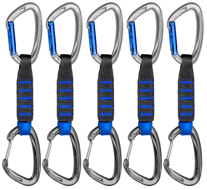 5er Pack Crag Express Sets - 10cm - Straight Gate / Wire Gate - Silver / Phantom - Not Applicable 1