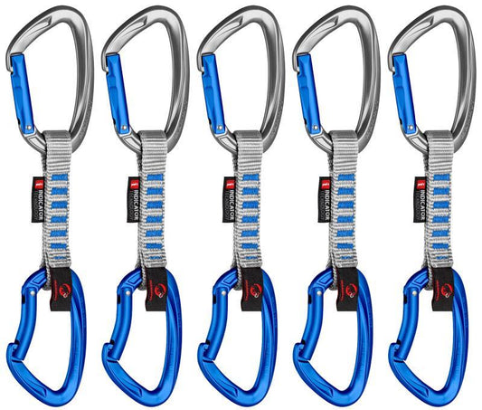 5er Pack Crag Indicator Express Sets - 10cm - Straight Gate / Bent Gate - Silver / Ultramarine - Not Applicable 1