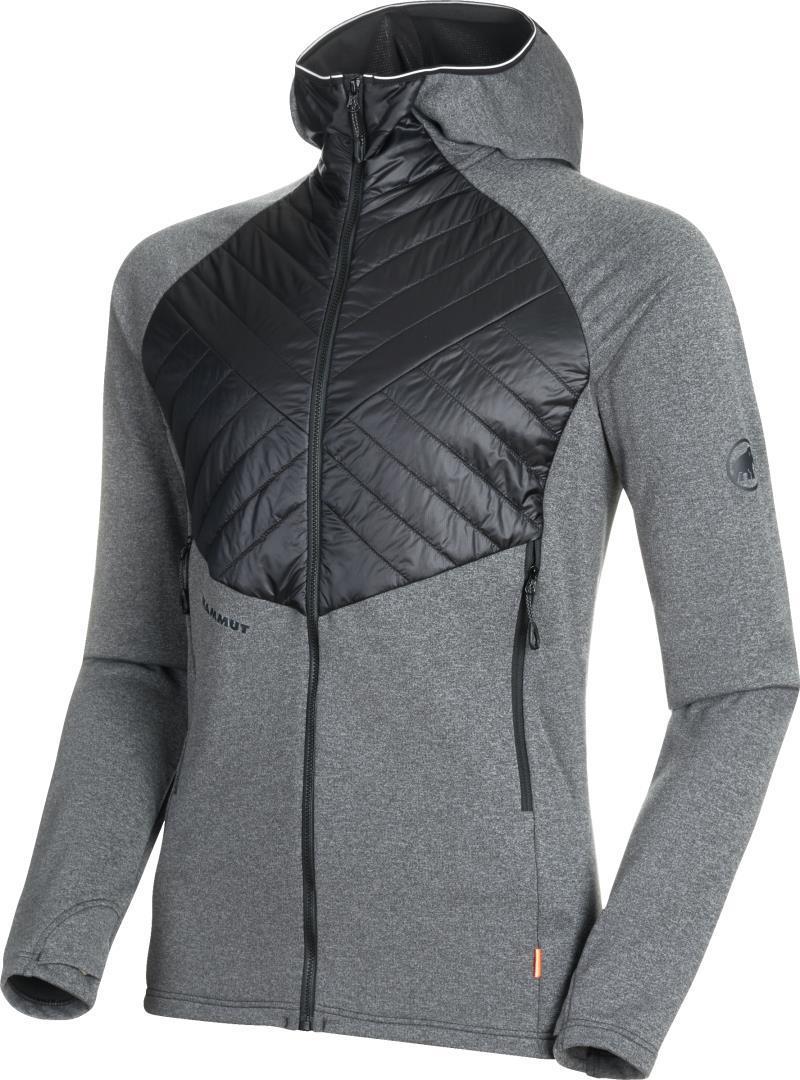 Aconcagua Light Hybrid ML Hooded Jacket - Mens - Black 1