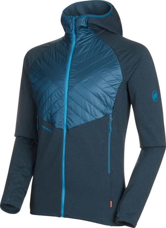 Aconcagua Light Hybrid ML Hooded Jacket - Mens - Wing Teal 1