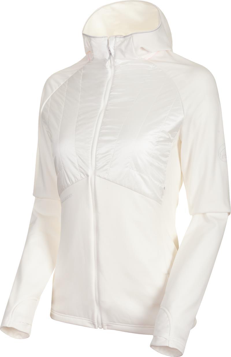 Aconcagua Light Hybrid ML Hooded Jacket - Womens - Bright White 1