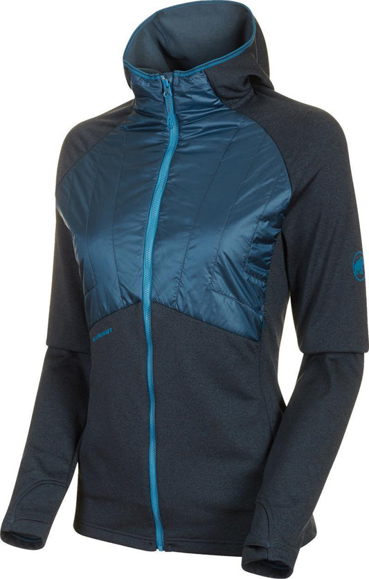 Aconcagua Light Hybrid ML Hooded Jacket - Womens - Wing Teal 1