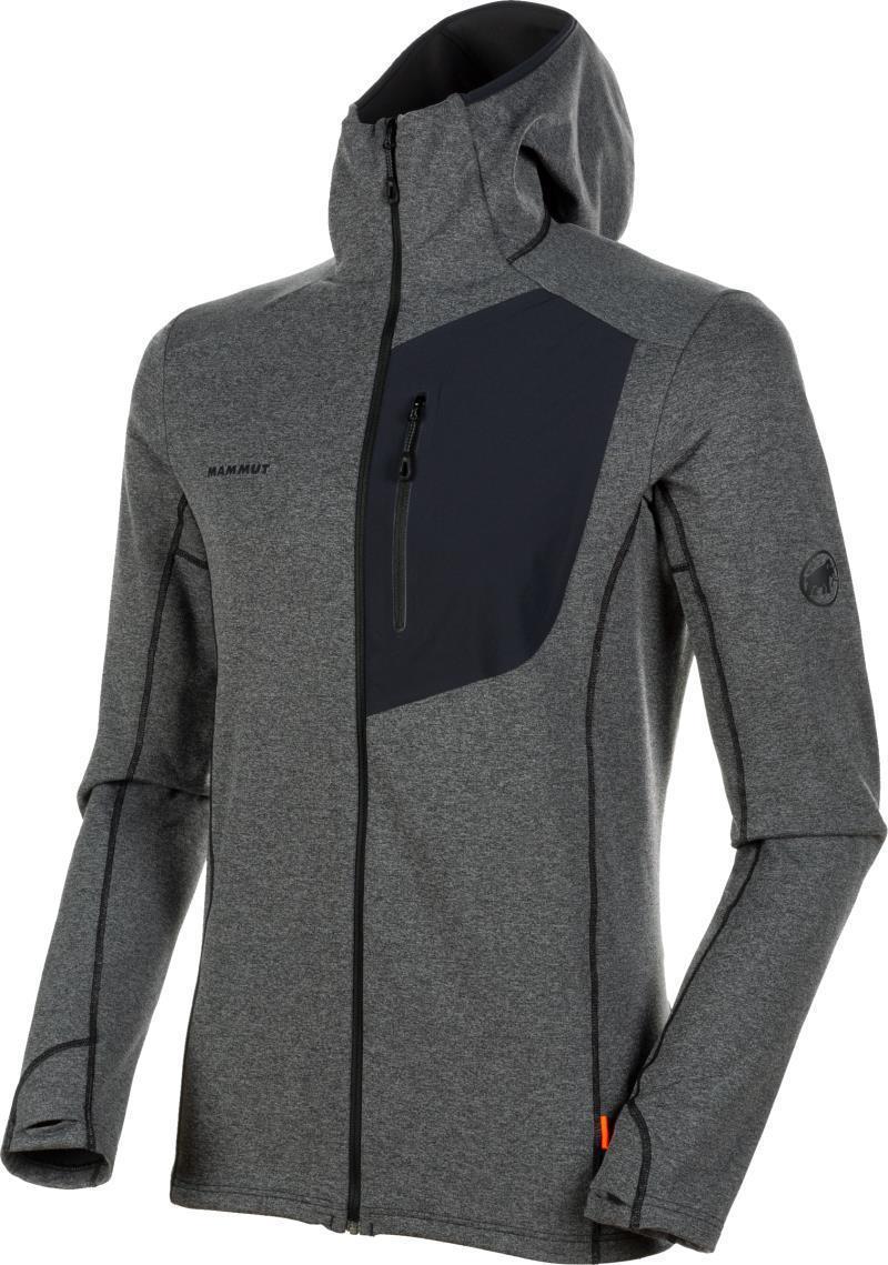 Aconcagua Light ML Hooded Jacket - Mens - Black 1