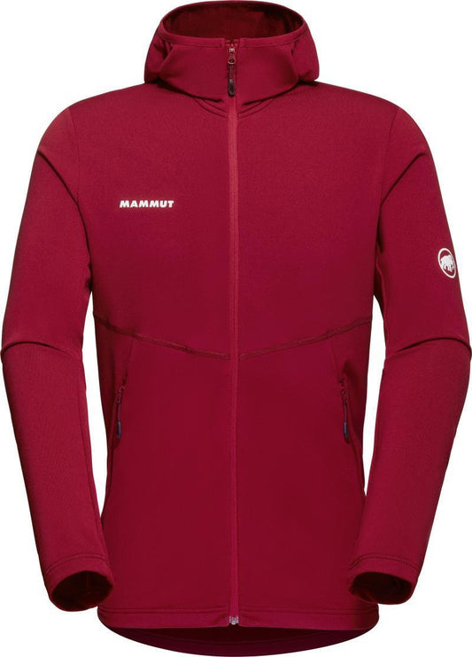 Aconcagua Light ML Hooded Jacket - Mens - Blood Red 1
