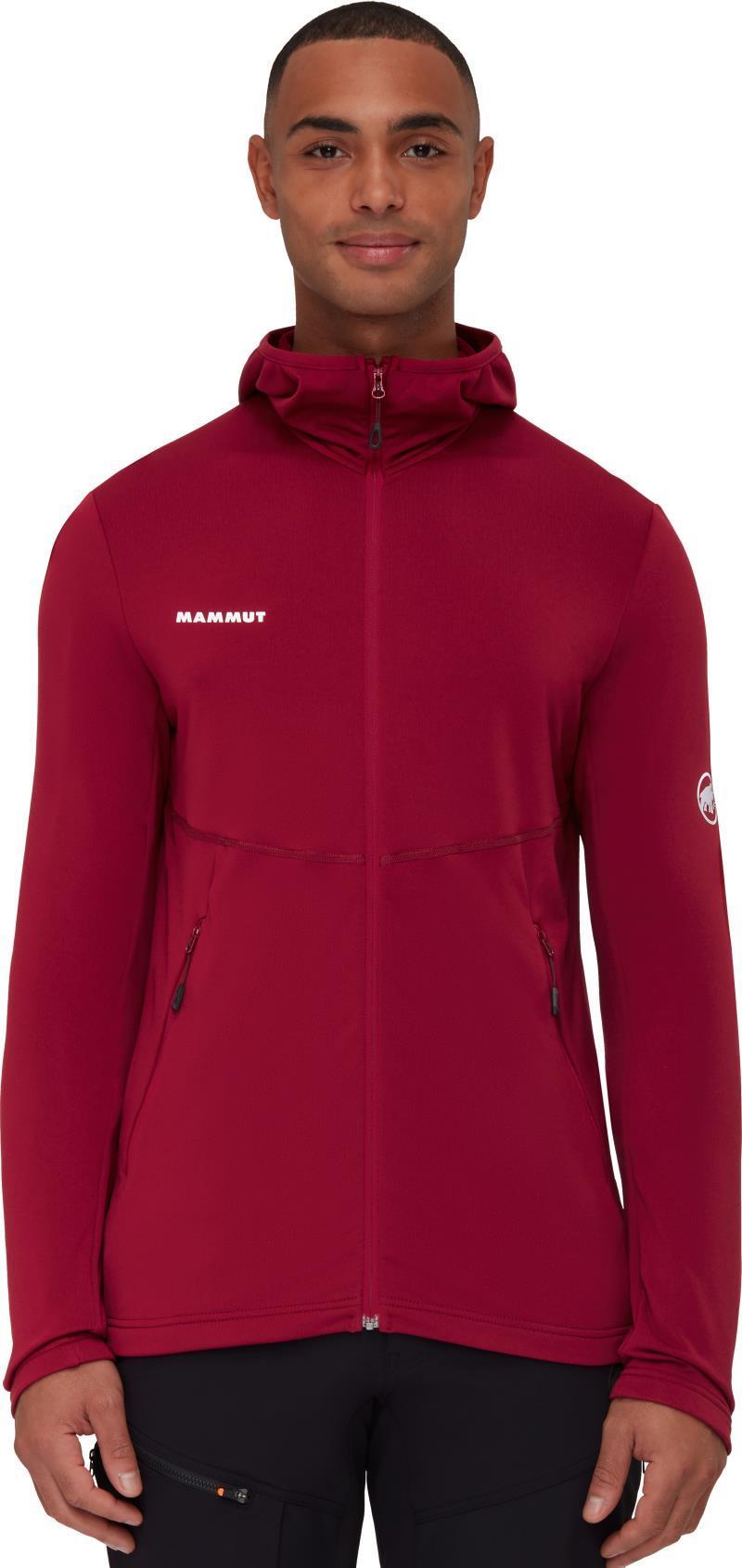 Aconcagua Light ML Hooded Jacket - Mens - Blood Red 2
