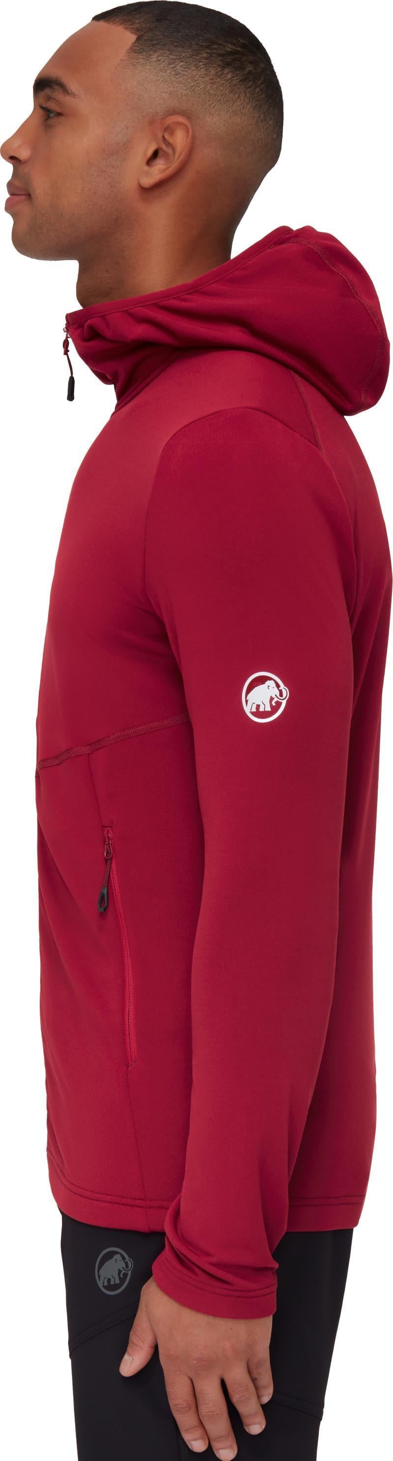 Aconcagua Light ML Hooded Jacket - Mens - Blood Red 4