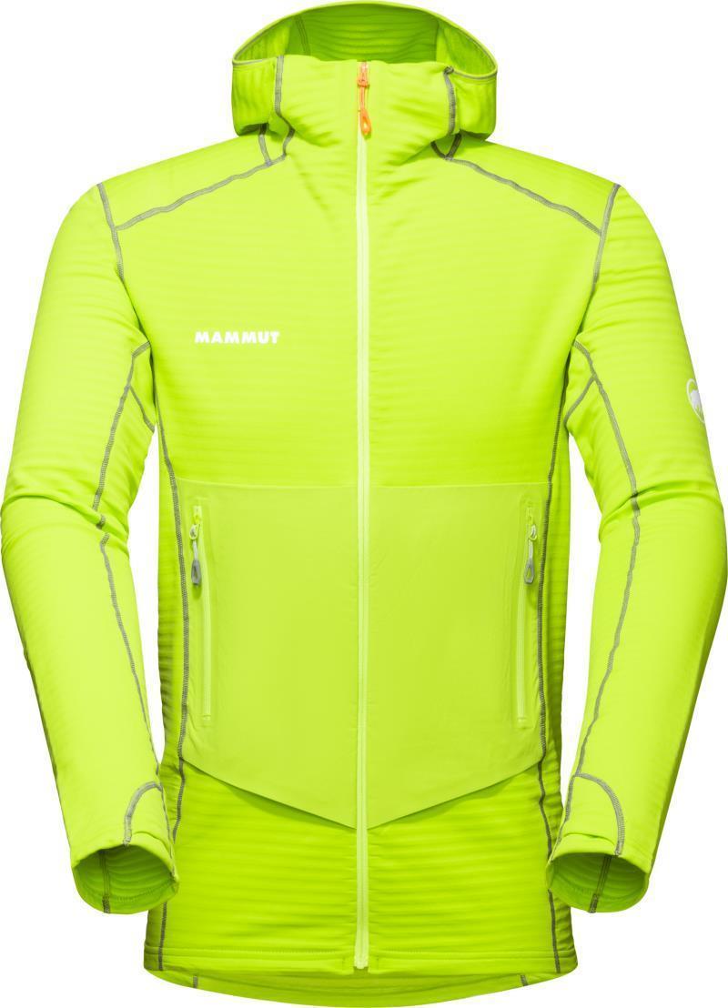 Aconcagua Light ML Hooded Jacket - Mens - Highlime / Granit 1