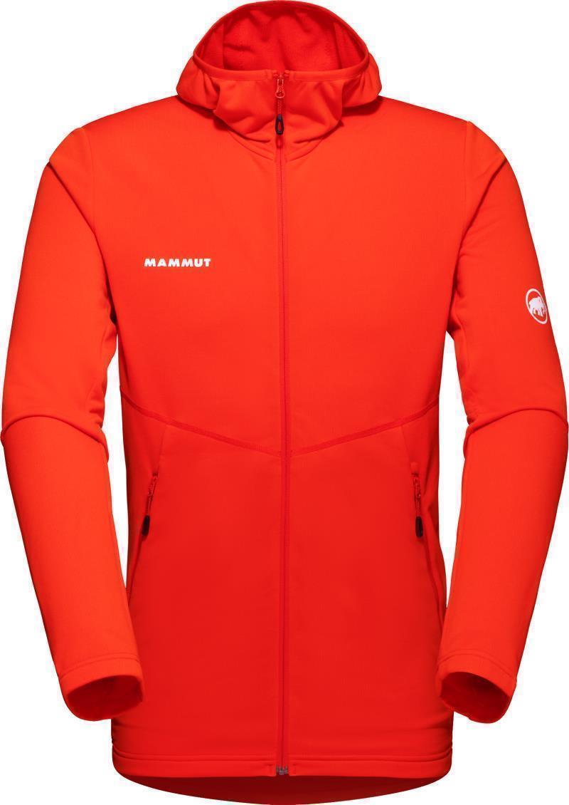 Aconcagua Light ML Hooded Jacket - Mens - Hot Red 1